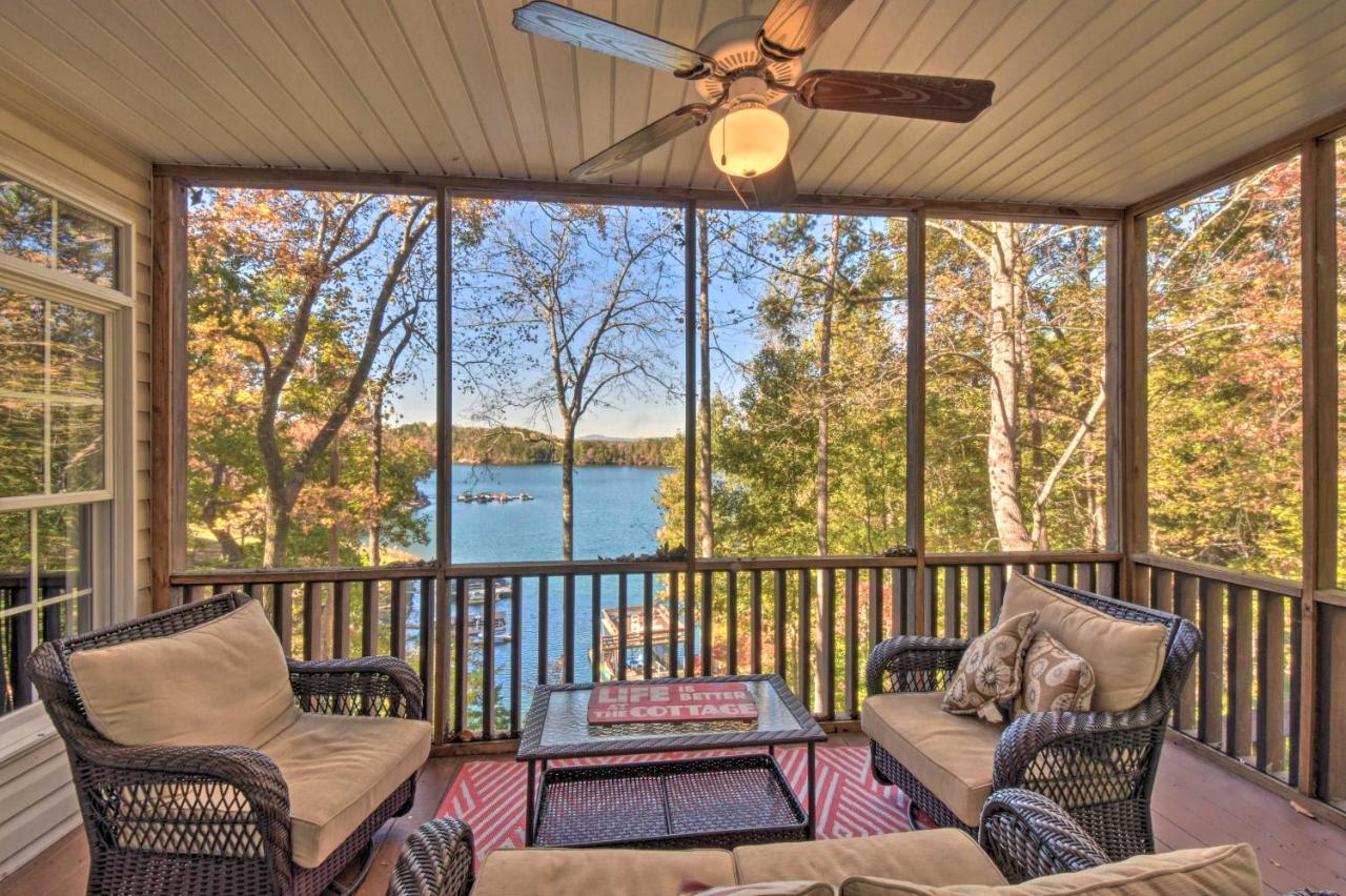 Lake Keowee Escape With Dock, Deck And Lake Access! Six Mile Exteriér fotografie
