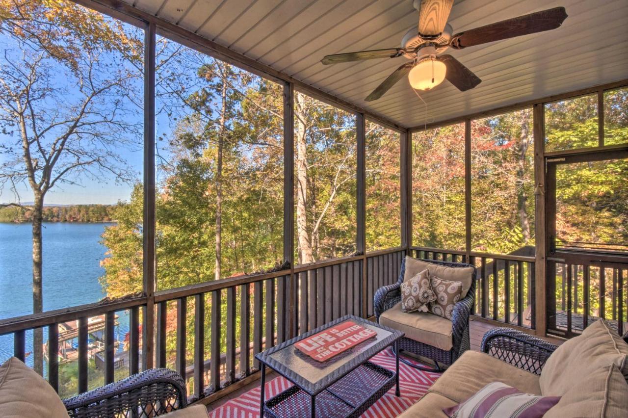 Lake Keowee Escape With Dock, Deck And Lake Access! Six Mile Exteriér fotografie